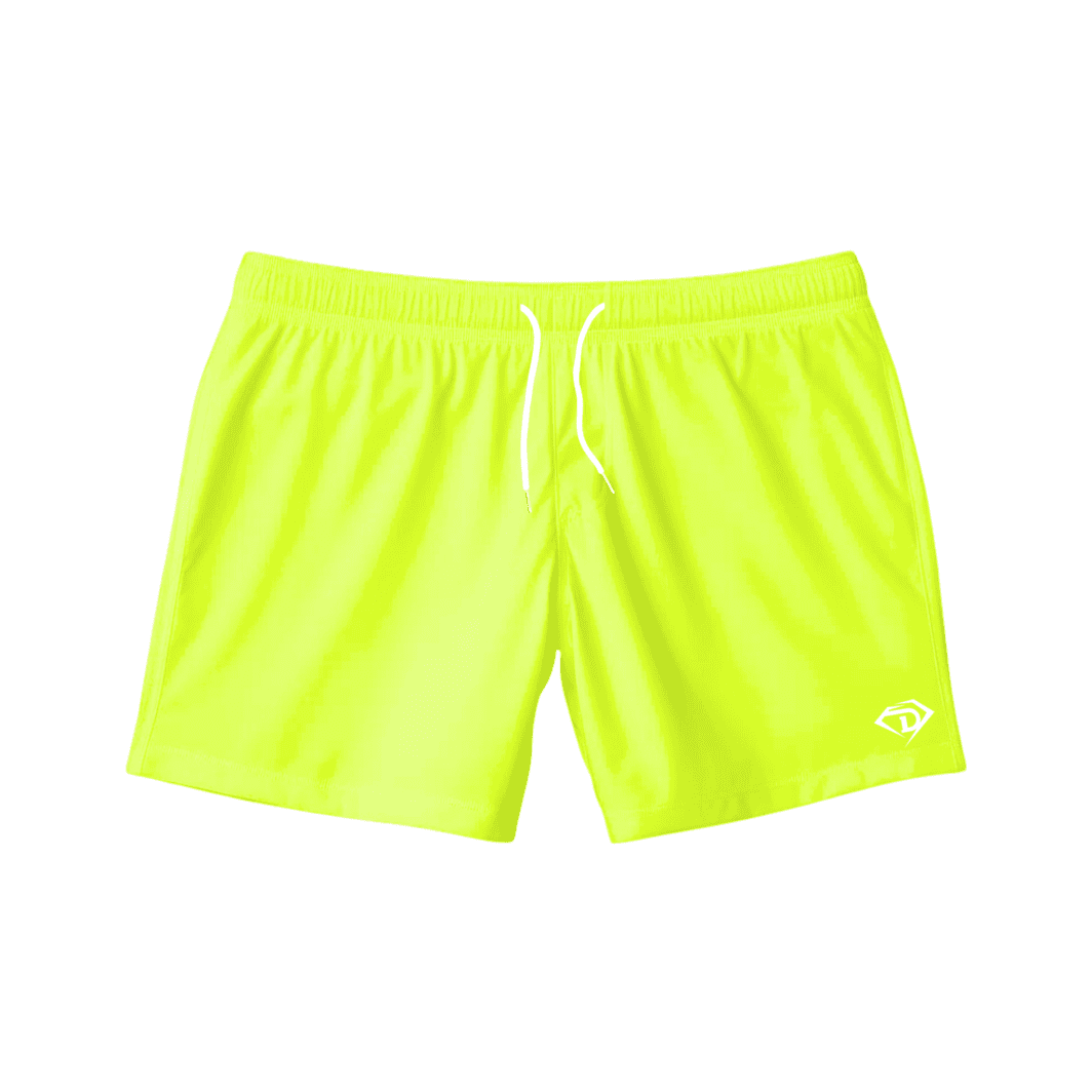 Neon Yellow Athletic Shorts