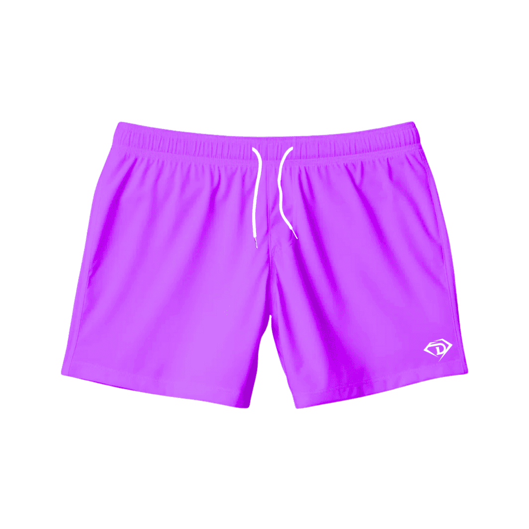 Neon Purple Athletic Shorts