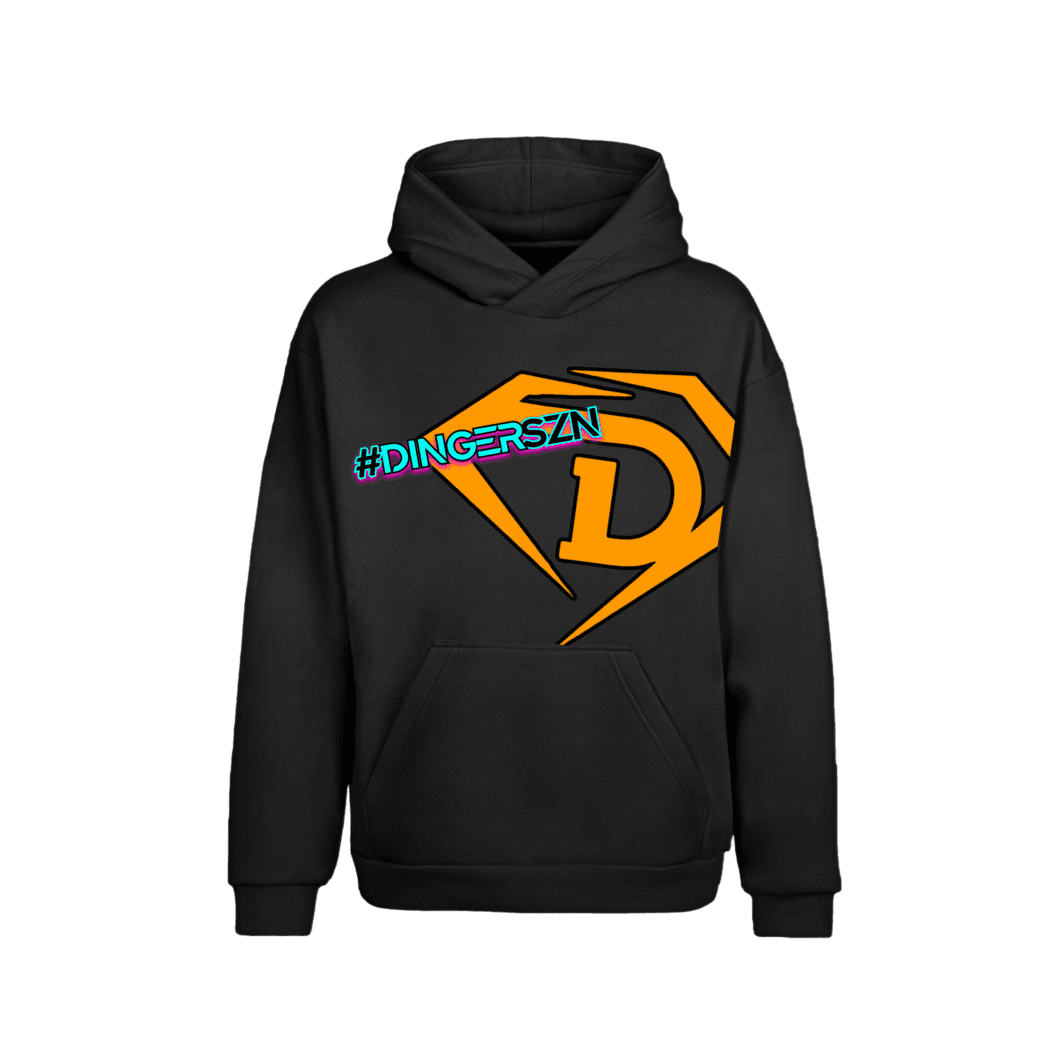 D1 Athletic Performance Neon DingerSzn Blue/Orange