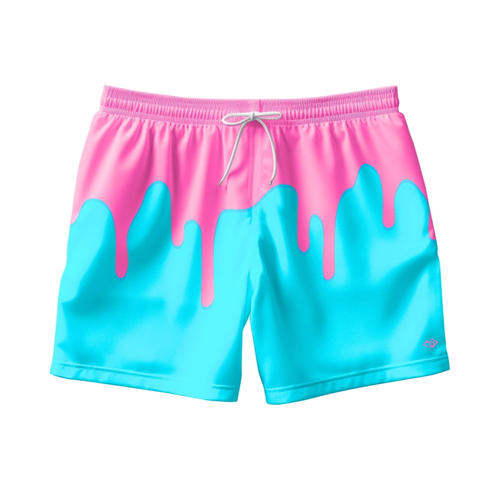 d1 athletics training shorts reverse cotton candy drip