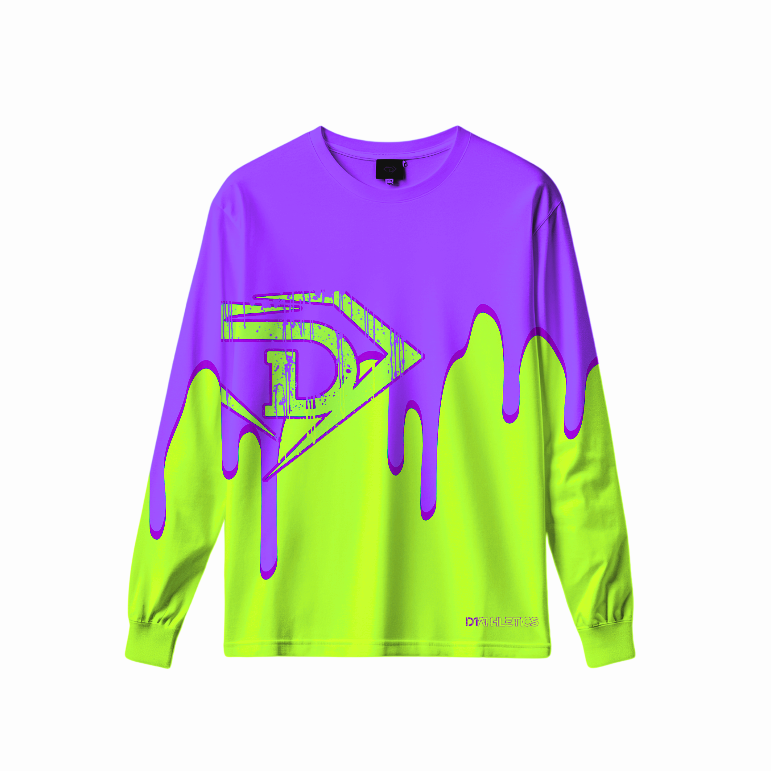 D1 Drip Long Sleeve Active Tee - D1 Athletics