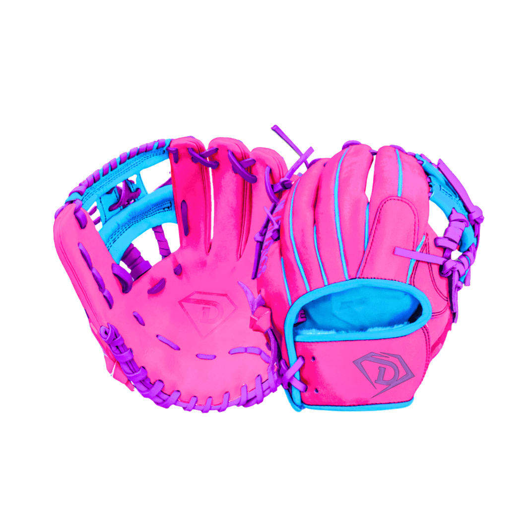 cotton candy baseball glove