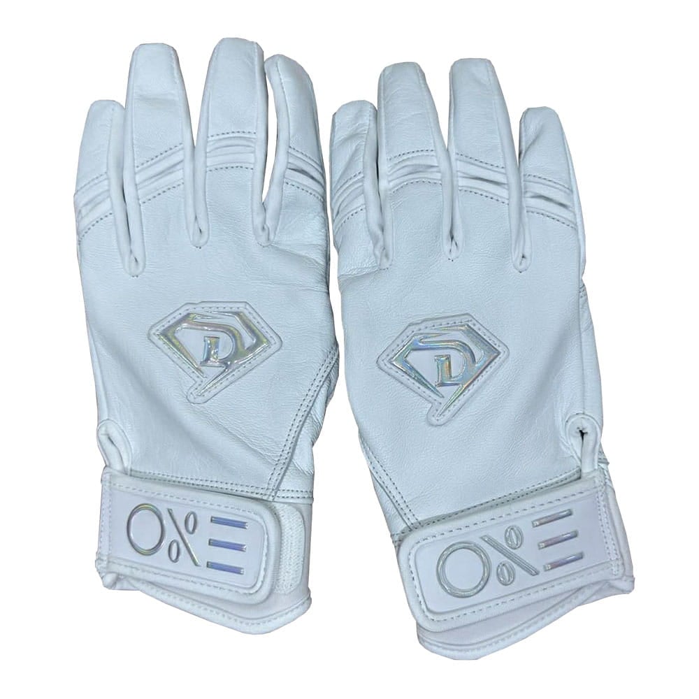 Batting Gloves - Snow White Yetis
